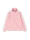 Golden Goose Triacetate Jacket With Logo In Pink