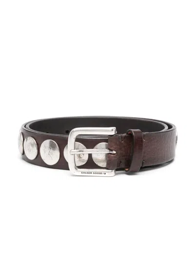 Golden Goose Trinidad Belt In Brown