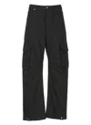 Golden Goose Men Golden Cargo Pants In Black