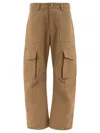 Golden Goose Beige Cargo Trousers