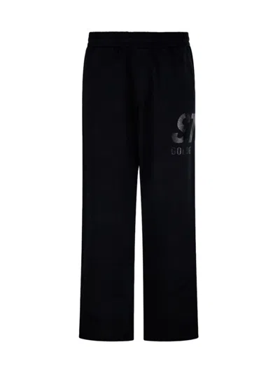Golden Goose Trousers In Black