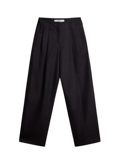 Golden Goose Trousers In Black