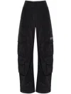 Golden Goose Lizzy Ripstop Cargo Pants In Black