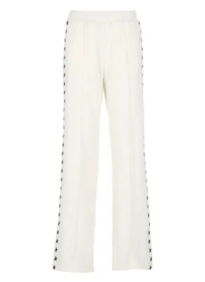 Golden Goose Trousers In White