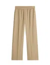 Golden Goose Deluxe Brand Straight-leg Pleated Trousers In Travertine