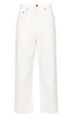 Golden Goose Stonewashed Treated Jeans In White