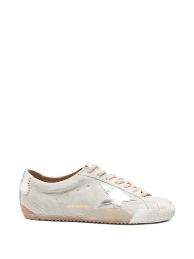 Golden Goose True Star Lace-up Sneakers In White