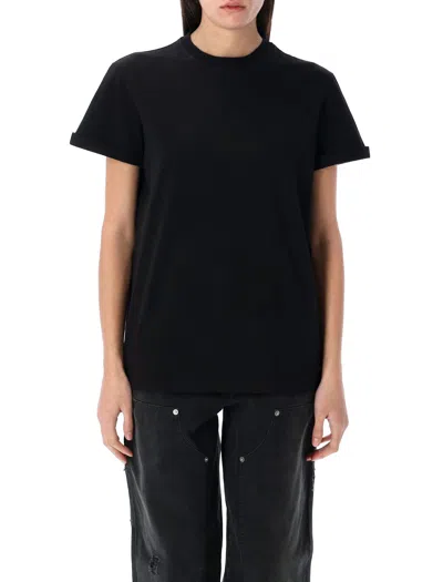 Golden Goose Tshirt Distressed In Black