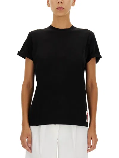 Golden Goose Tshirt Girocollo In Black
