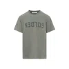 Golden Goose Golden Regular T-shirt Men In Green