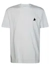 Golden Goose Regular-fit T-shirt With Minimalist Star Emblem In White