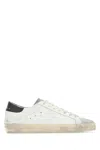 GOLDEN GOOSE TWO-TONE LEATHER SUPERSTAR SKATE SNEAKERS