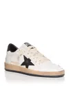 Golden Goose Deluxe Brand Men Ball Star Low-top Leather Sneakers In White