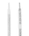 Golden Goose Unisex Embellished Shoe Laces Kit In Optic Whit