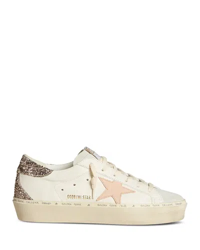 Golden Goose Unisex Hi Star Lace Up Sneakers In White
