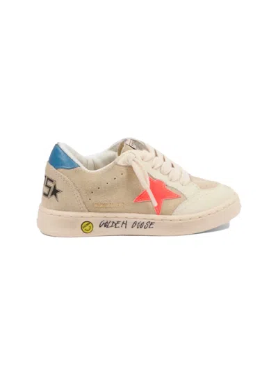Golden Goose Unisex Mini Sneakers - Ball Star Style In Neutral