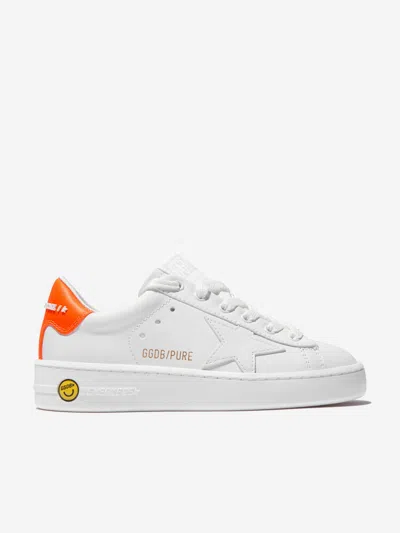 Golden Goose Kids' Superstar Low-top Sneakers In White
