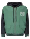 Golden Goose Unisex Reversible Over Zipped Hoodie In Green