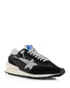 Golden Goose Marathon Runner Contrasting Sole In Black Silver