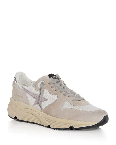 Golden Goose Unisex Running Sole Sneakers In White