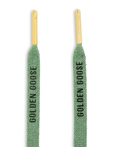 Golden Goose Unisex Shoe Laces Kit In Green