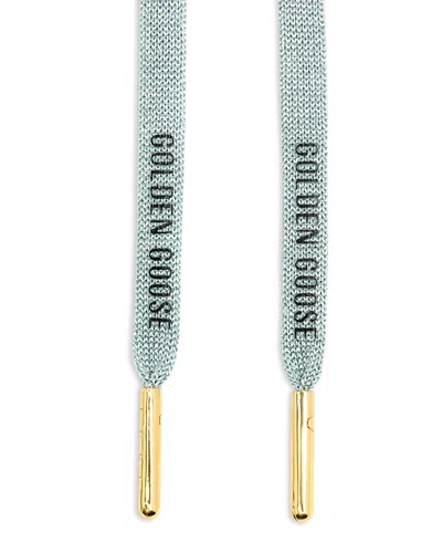 Golden Goose Unisex Shoe Laces Kit In Grey