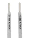 Golden Goose Unisex Shoe Laces Kit In Ice/black/