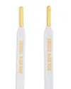 Golden Goose Unisex Shoe Laces Kit In Whitegold