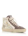 Golden Goose Ball Star High-top Sneakers In Whitecinde