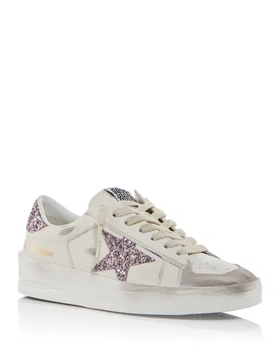 GOLDEN GOOSE UNISEX STARDAN LOW TOP SNEAKERS