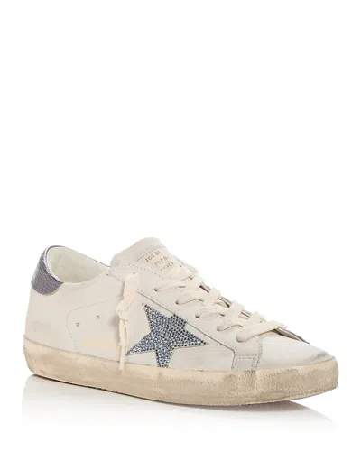 Golden Goose Unisex Super-star Low Top Sneakers In White