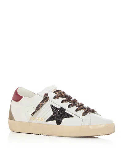 Golden Goose Unisex Super-star Low Top Sneakers In Whiteantra