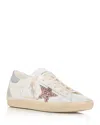 Golden Goose Unisex Super-star Low Top Sneakers In Whitegoldi