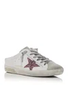 Golden Goose Super-star Sabot Mule Sneaker In White