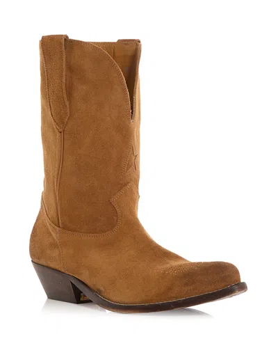 Golden Goose Unisex Wish Star Western Booties In Multi