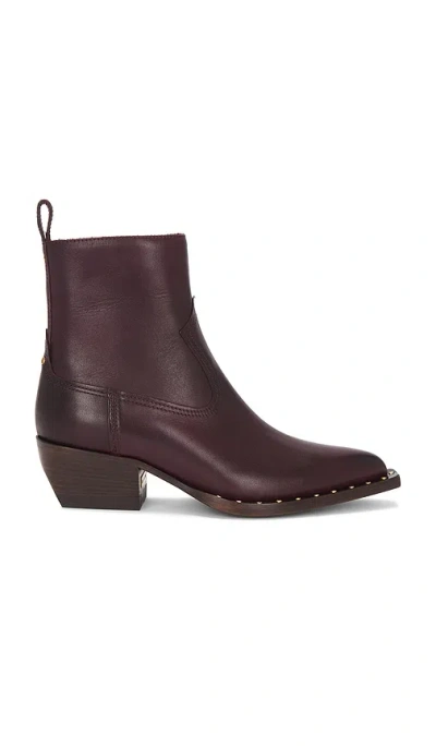 Golden Goose Upper Boot In Wine