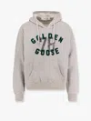 Golden Goose Vintage-inspired Unisex Hoodie With Ribbed Sides