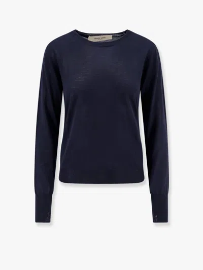GOLDEN GOOSE USED EFFECT WOOL SWEATER