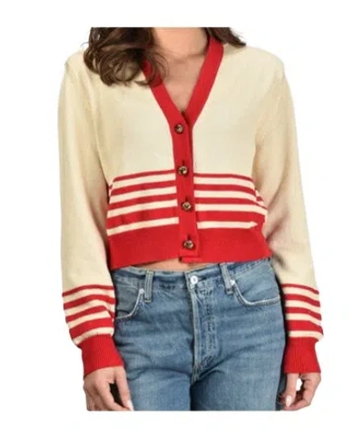 GOLDEN GOOSE GOLDEN GOOSE DELUXE BRAND JOURNEY STRIPED CARDIGAN