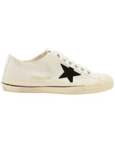 Pre-owned Golden Goose V-star 2 Canvas Sneaker Men's In White