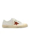 Golden Goose V-star 2 Leather Lace-up Sneakers In Nude