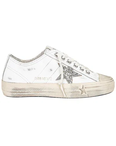 Golden Goose V-star 2 Leather Sneaker In White