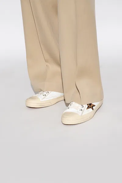 Golden Goose ‘v-star 2'  Leather Sneakers In White