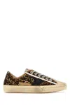 Golden Goose V-star 2 Leopard Horsy Up In Brown
