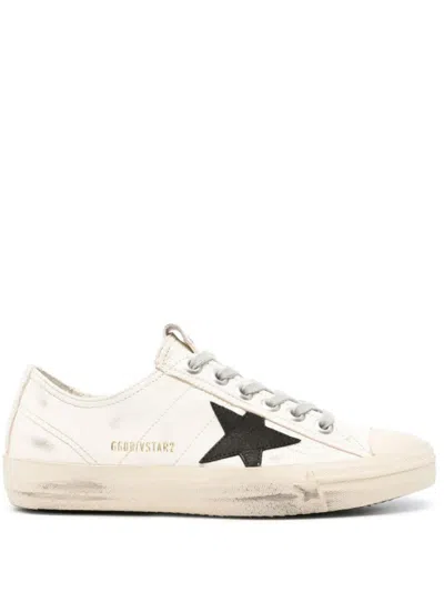 Golden Goose V-star 2 Sneakers In Neutral