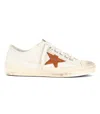 Golden Goose V-star 2 Leather Lace-up Sneakers In Multi