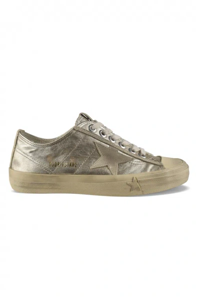 Golden Goose V-star Sneakers In Green