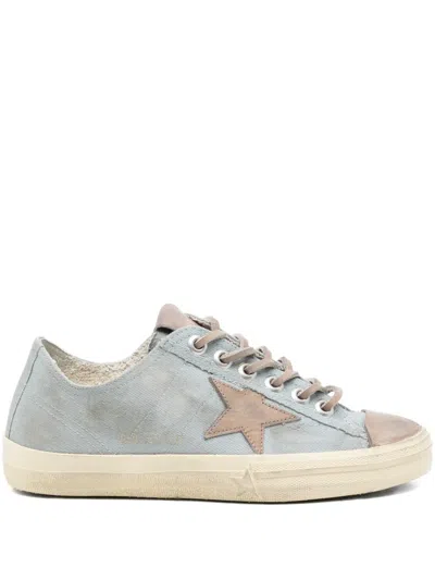 Golden Goose V-star Sneakers In Blue