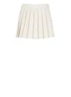 Golden Goose Marcie Knitted Mini Skirt In Ivory