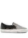 Golden Goose Suede Upper Sneakers In Black